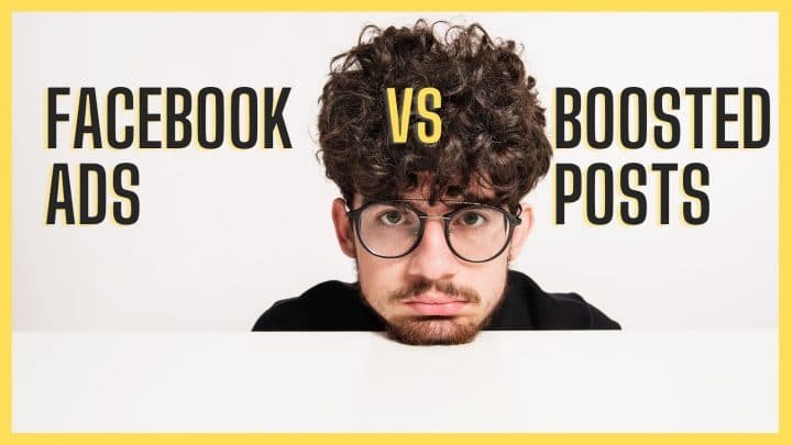 facebook ads vs. boosted posts